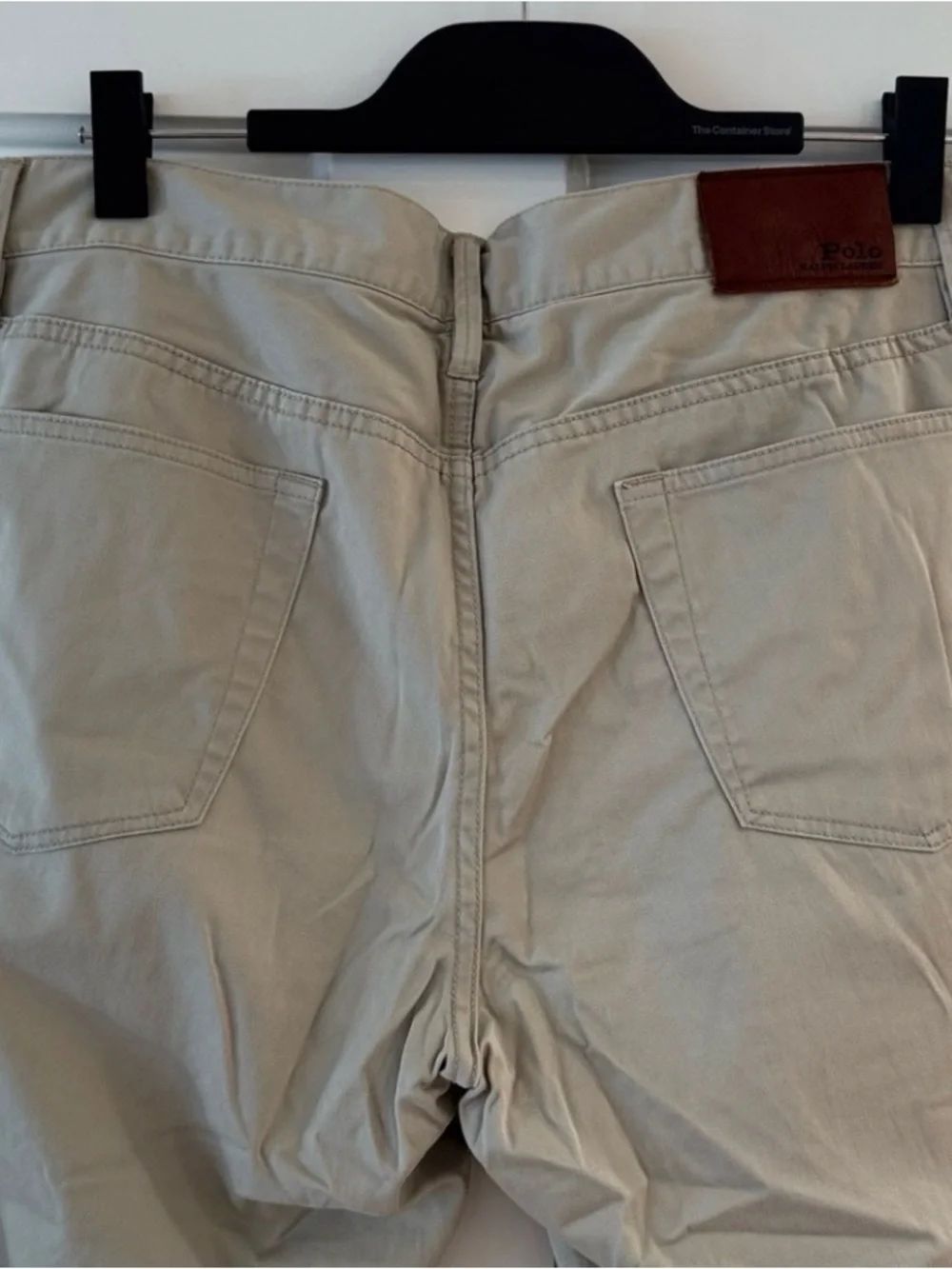 Polo by Ralph Lauren Beige Straight-Leg Chinos